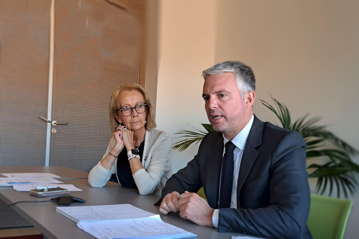 Jean-Christophe Combe lors de la réunion du comité de filière Petite Enfance