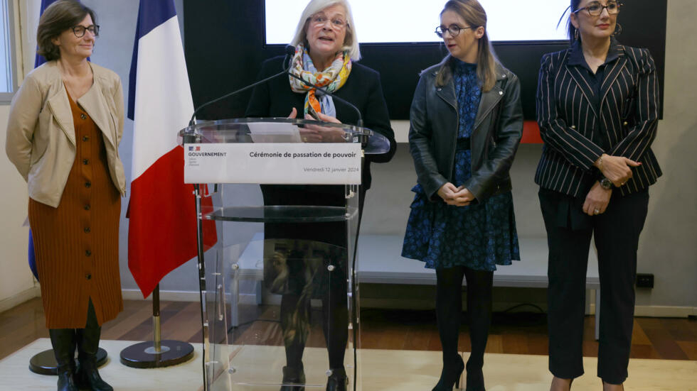 passation de pouvours Catherine Vautrin / Aurore Bergé / solidarités 