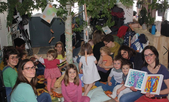 ateliers enfants-parents chez Céline