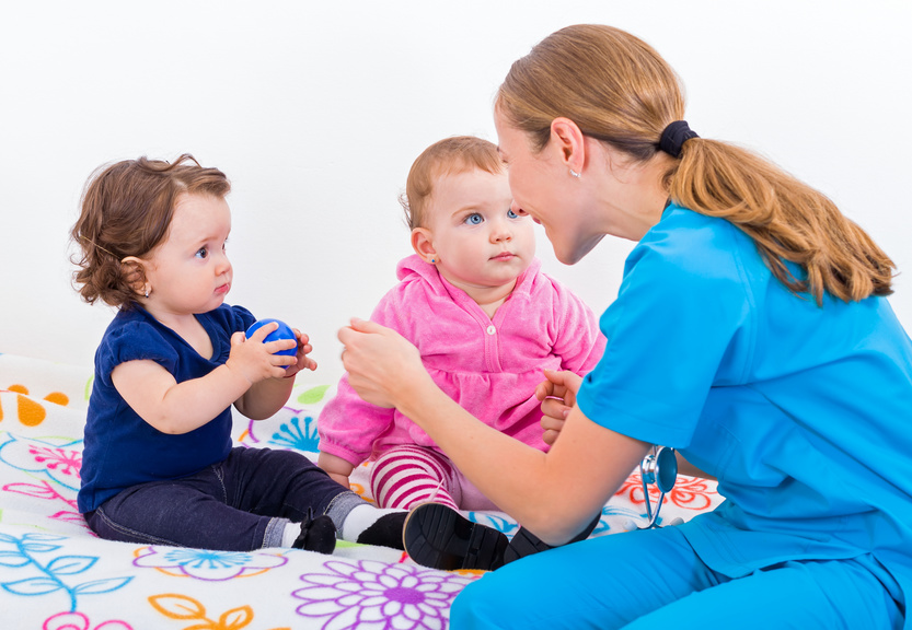 enfants avec professionnelle