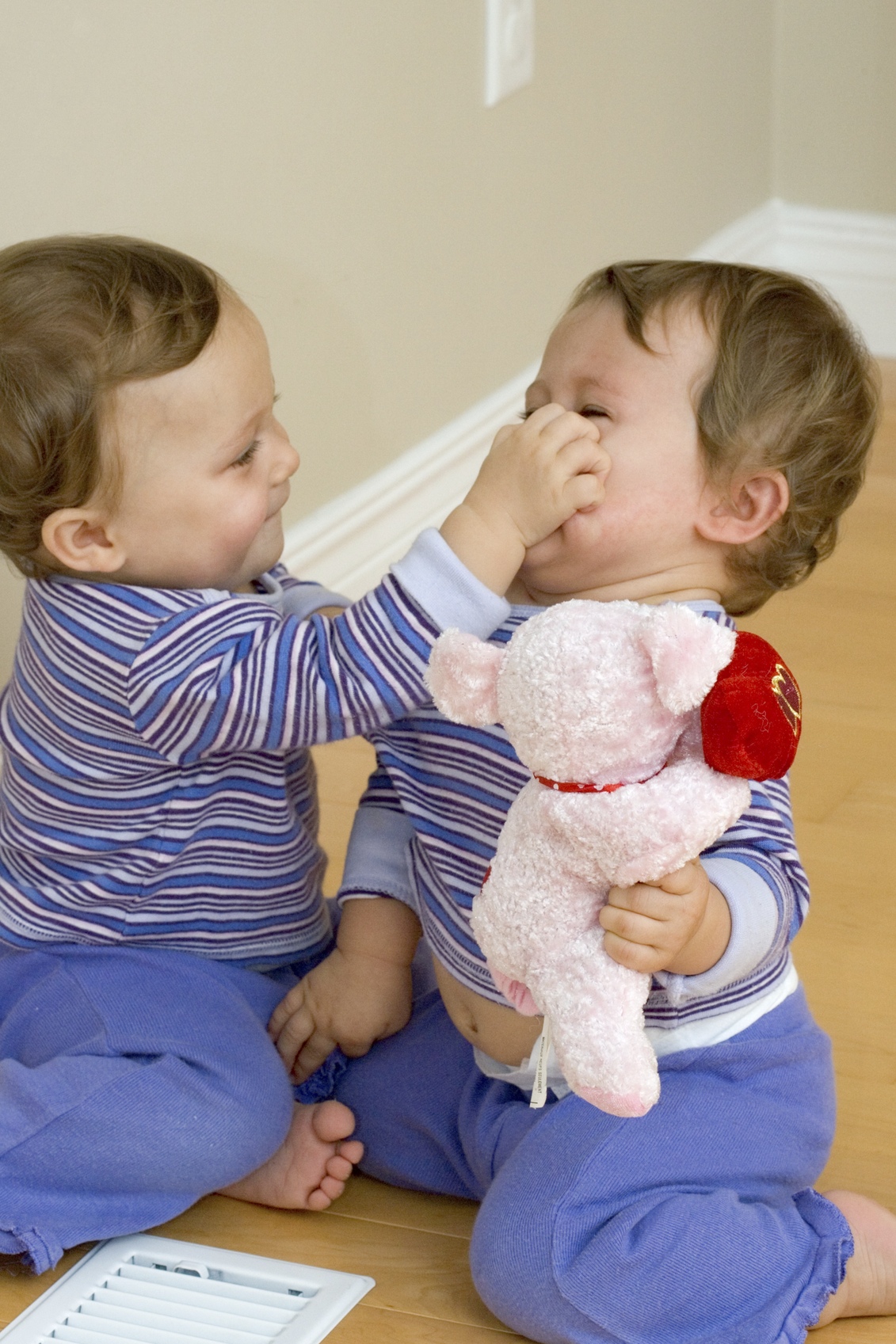 Bébés qui se disputent