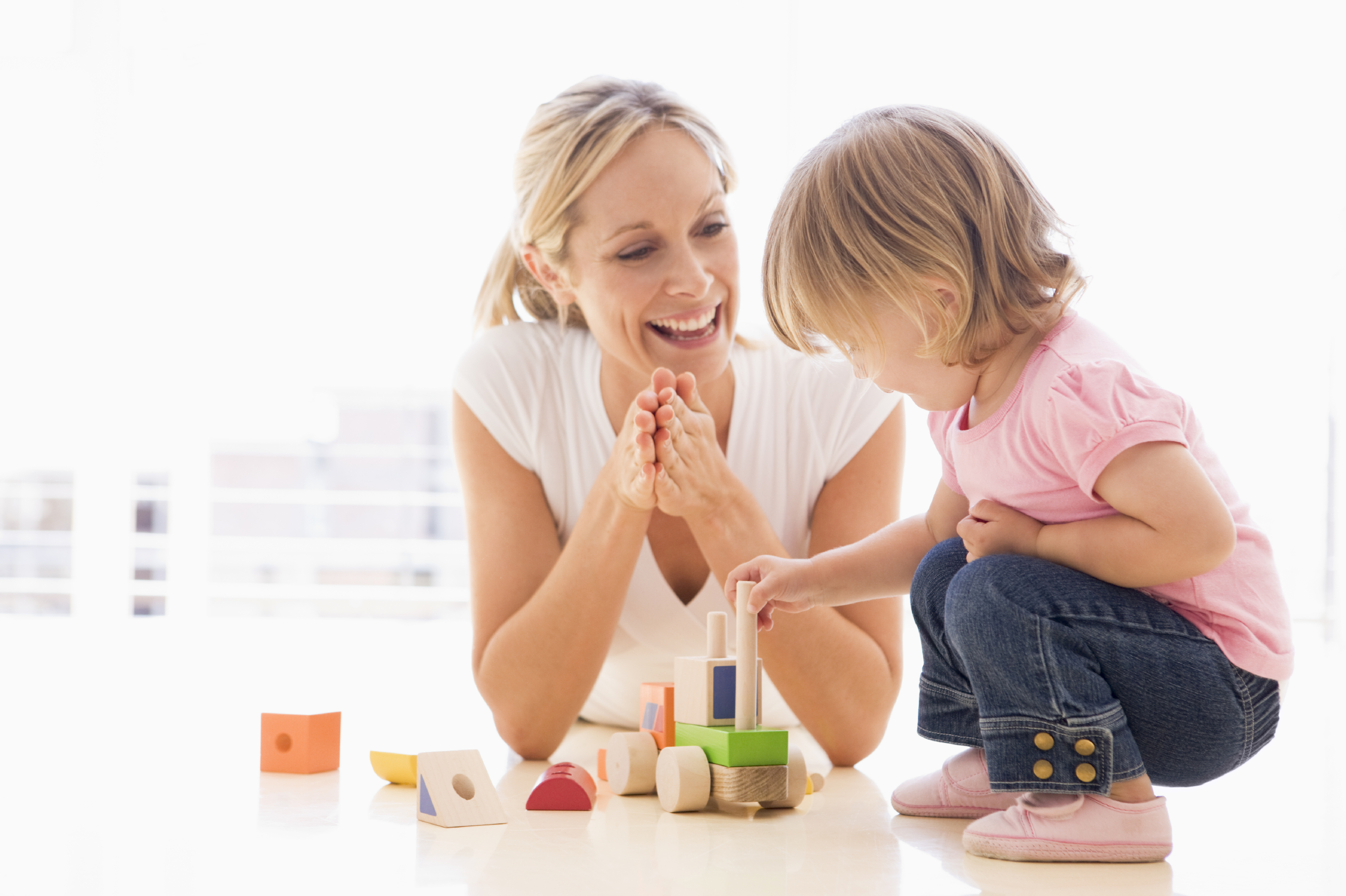 professionnelle et petite fille