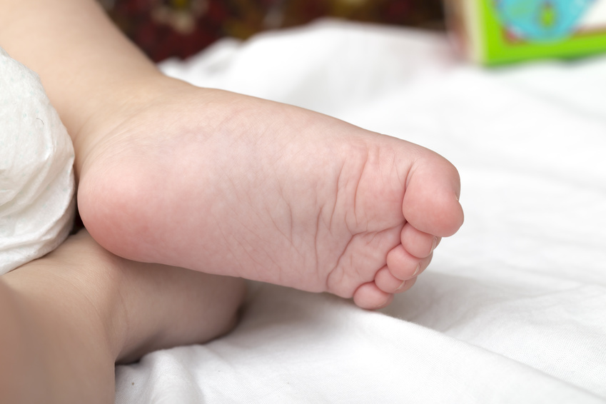 Pieds de bébé