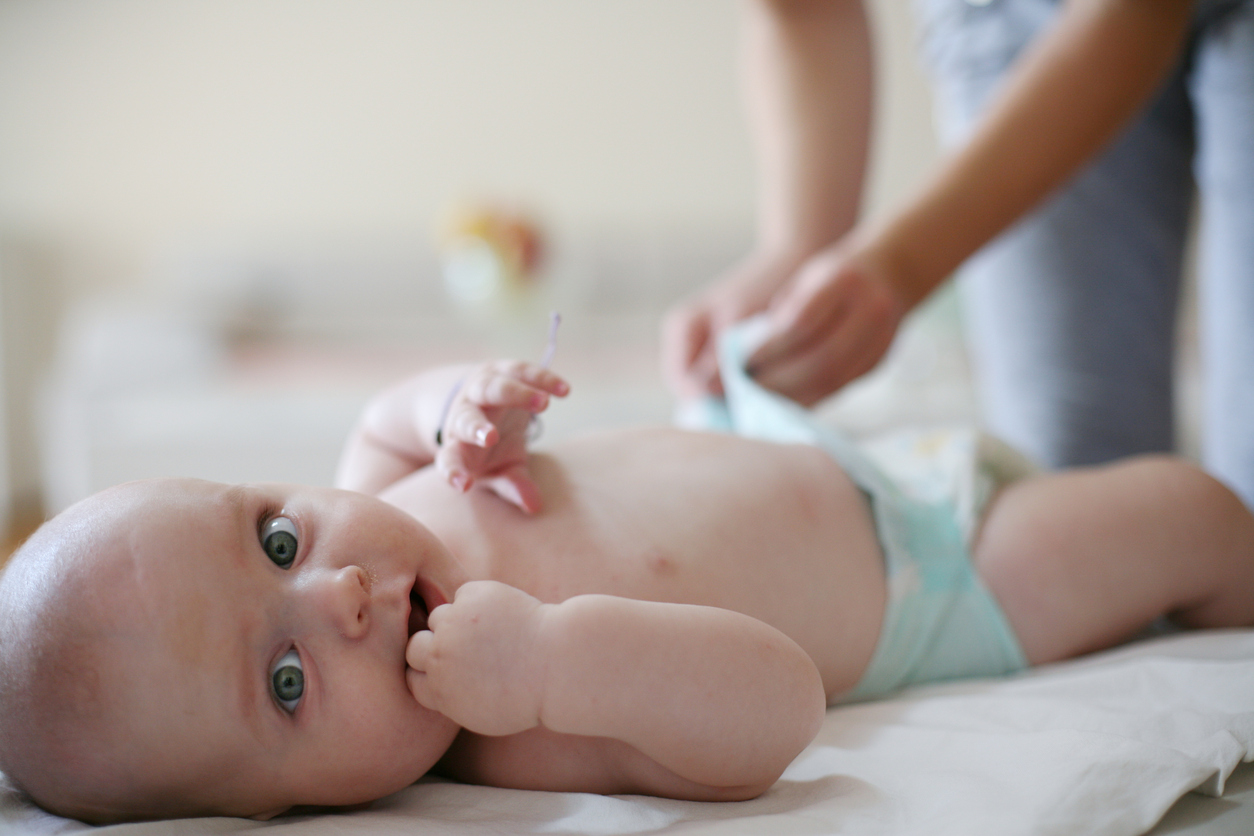 Changer  couche bébé