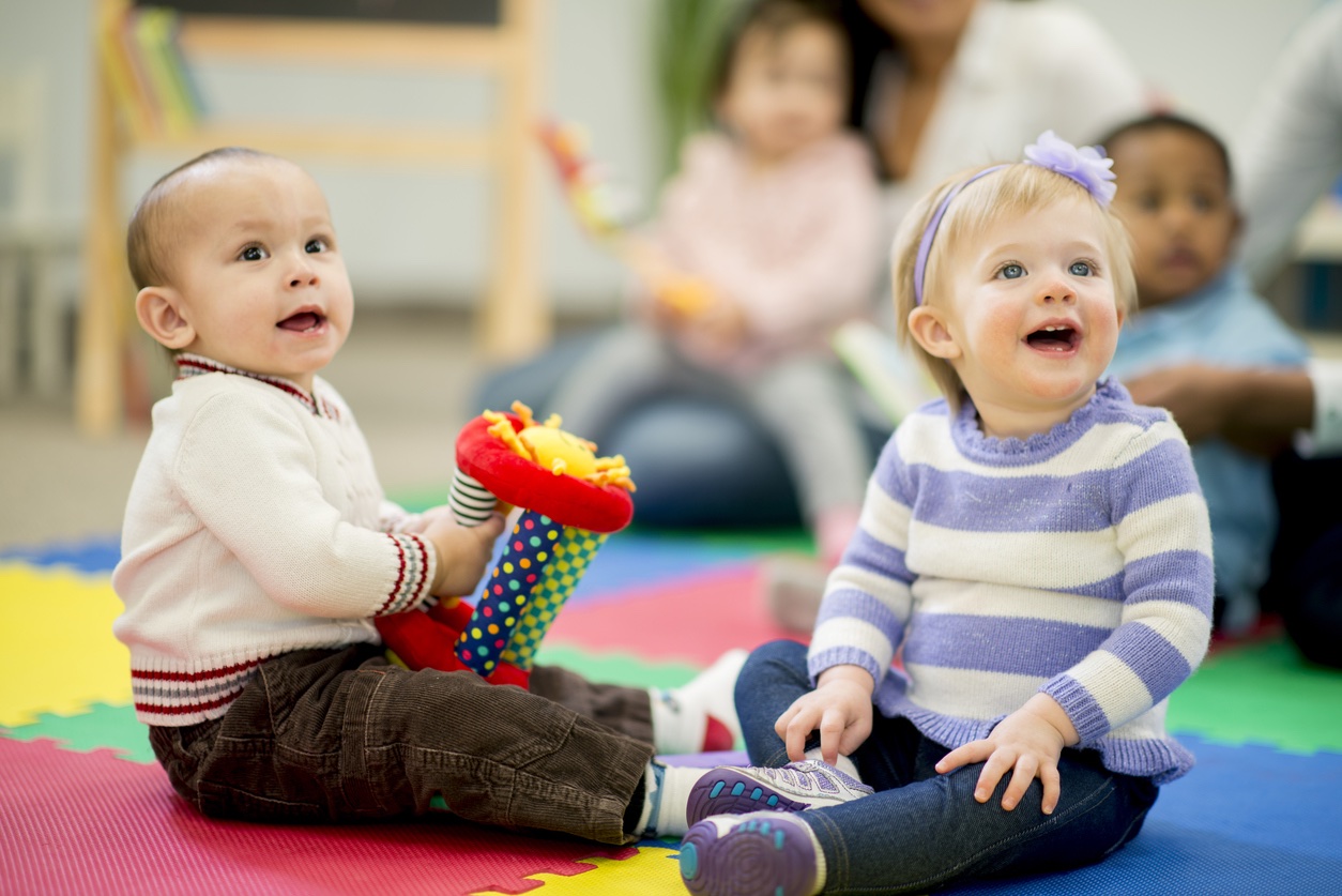 Bébés à la crèche