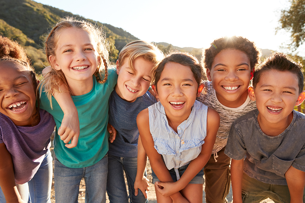 Enfants heureux