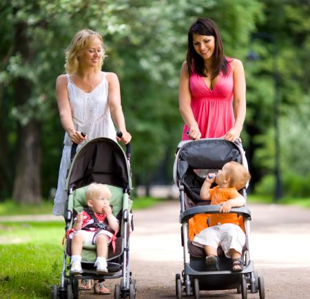 assistantes maternelles au parc