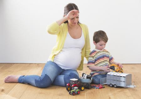 Assistante maternelle enceinte