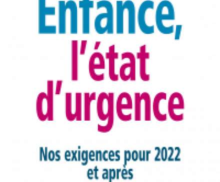 couverture Enfance, l'état d'urgence