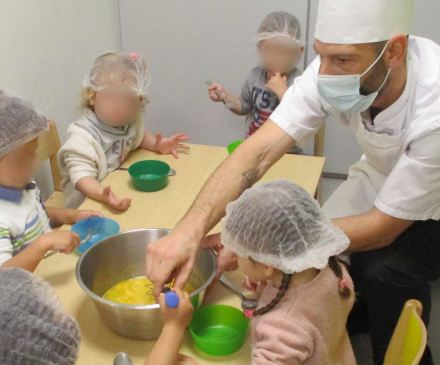 atelier pâtisserie La Maison de la Famille