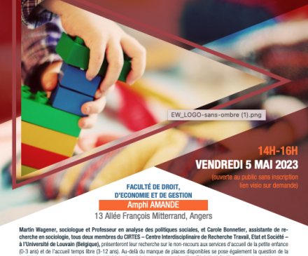 5 mai : Bien-être de l’enfant et qualité de l’accueil - Conférence/Débat 