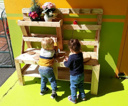 dinette en bois