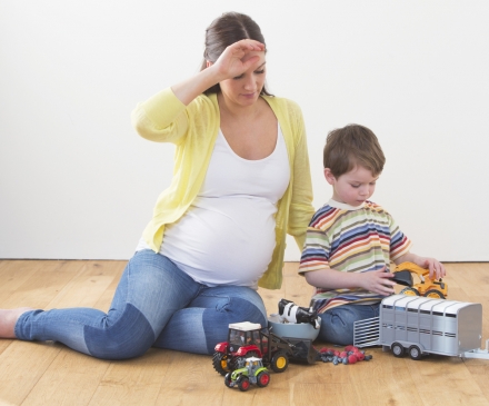 Assistante maternelle enceinte