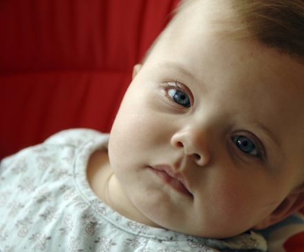 bébé souffrant d'une bronchiolite