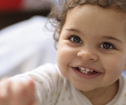 enfant souriant