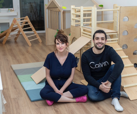 Justine et Thomas Lopez - micro-creche l'Arbre à coccinelles 