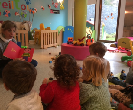 Isabelle dans une crèche Eveil Toi