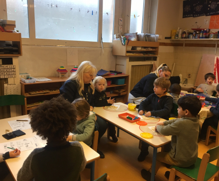 Jardin d'enfants rue de la Solidarité