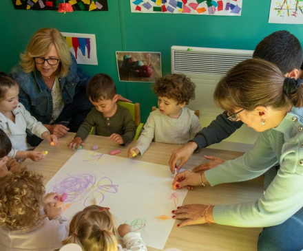 les enfants du RPE Les Souleiesde Draguignan