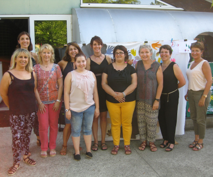 Equipe de la crèche Sainte Juéry