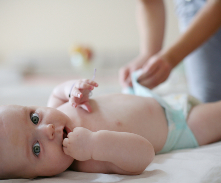 Changer  couche bébé