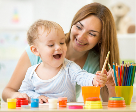 femme et enfant 