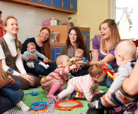 assistantes maternelles et bébés  dans RAM