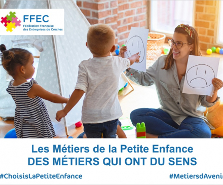 Visuel semaine de valorisation des métiers de la petite enfance - FFEC