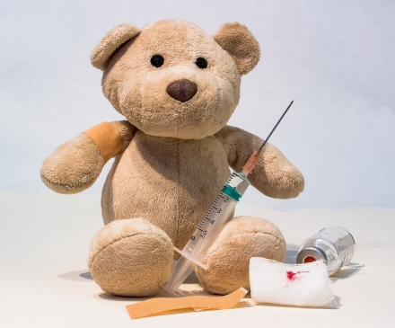 Nounours vacciné