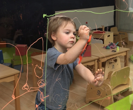 Tournage série à la micro-crèche Les malicieux de Daunay