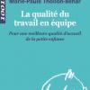 Livre La qualité du travail en équipe