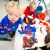 Atelier peinture crèche