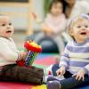 enfants à la crèche