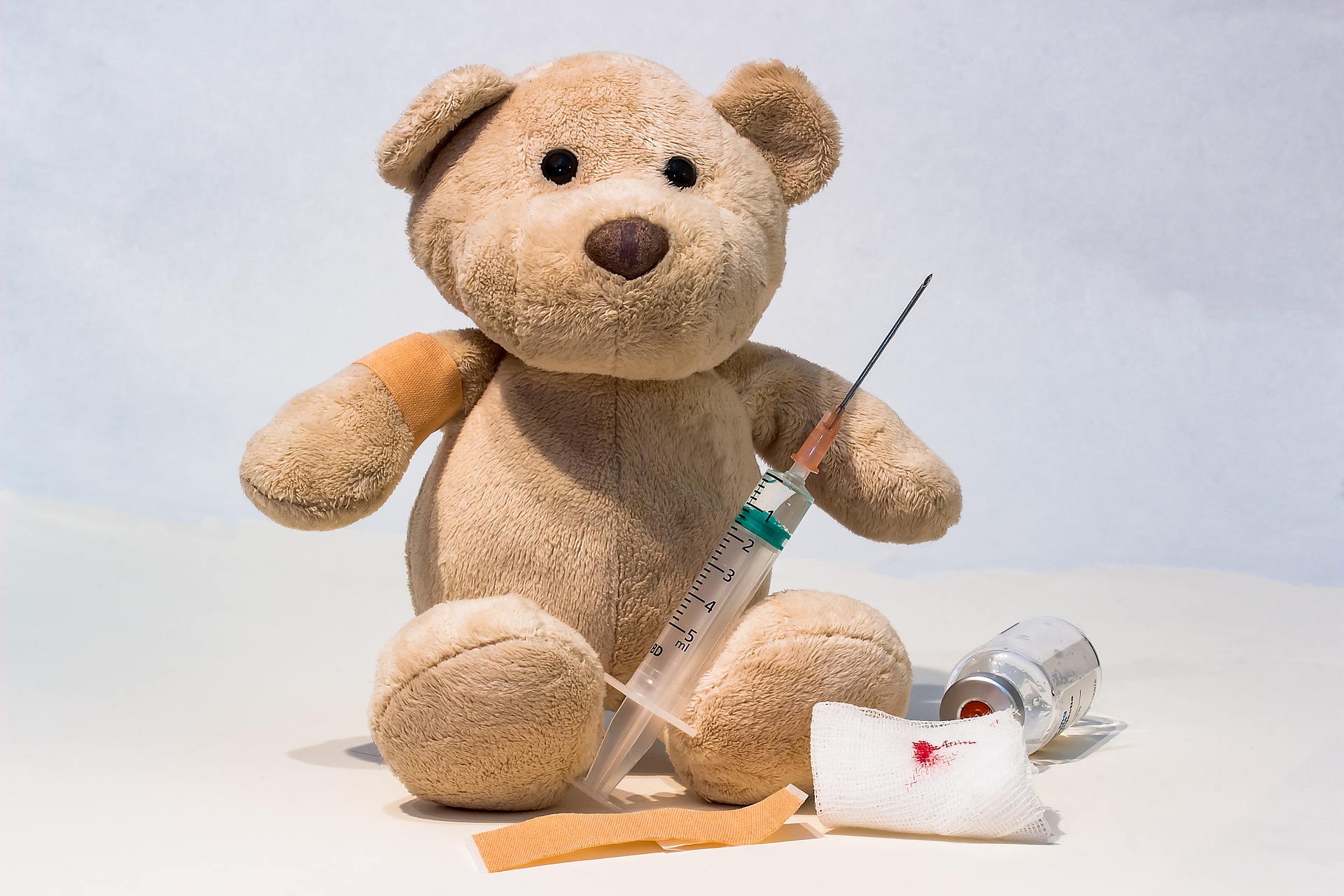 Nounours vacciné