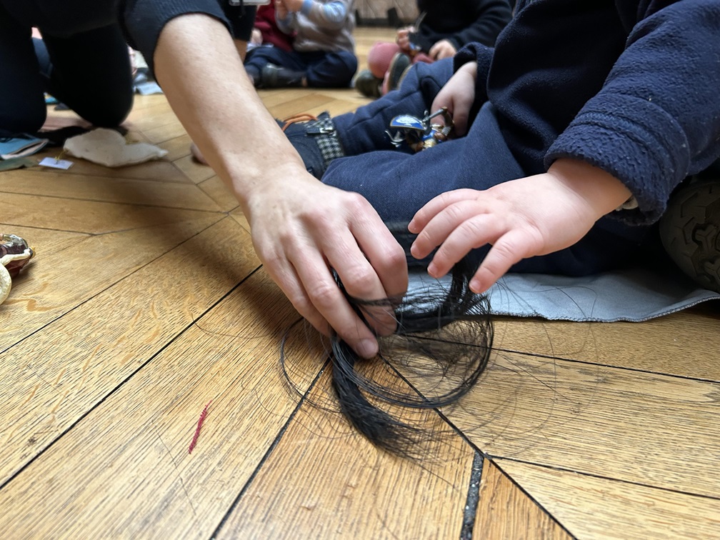 atelier intergénérationnel au château de Versailles